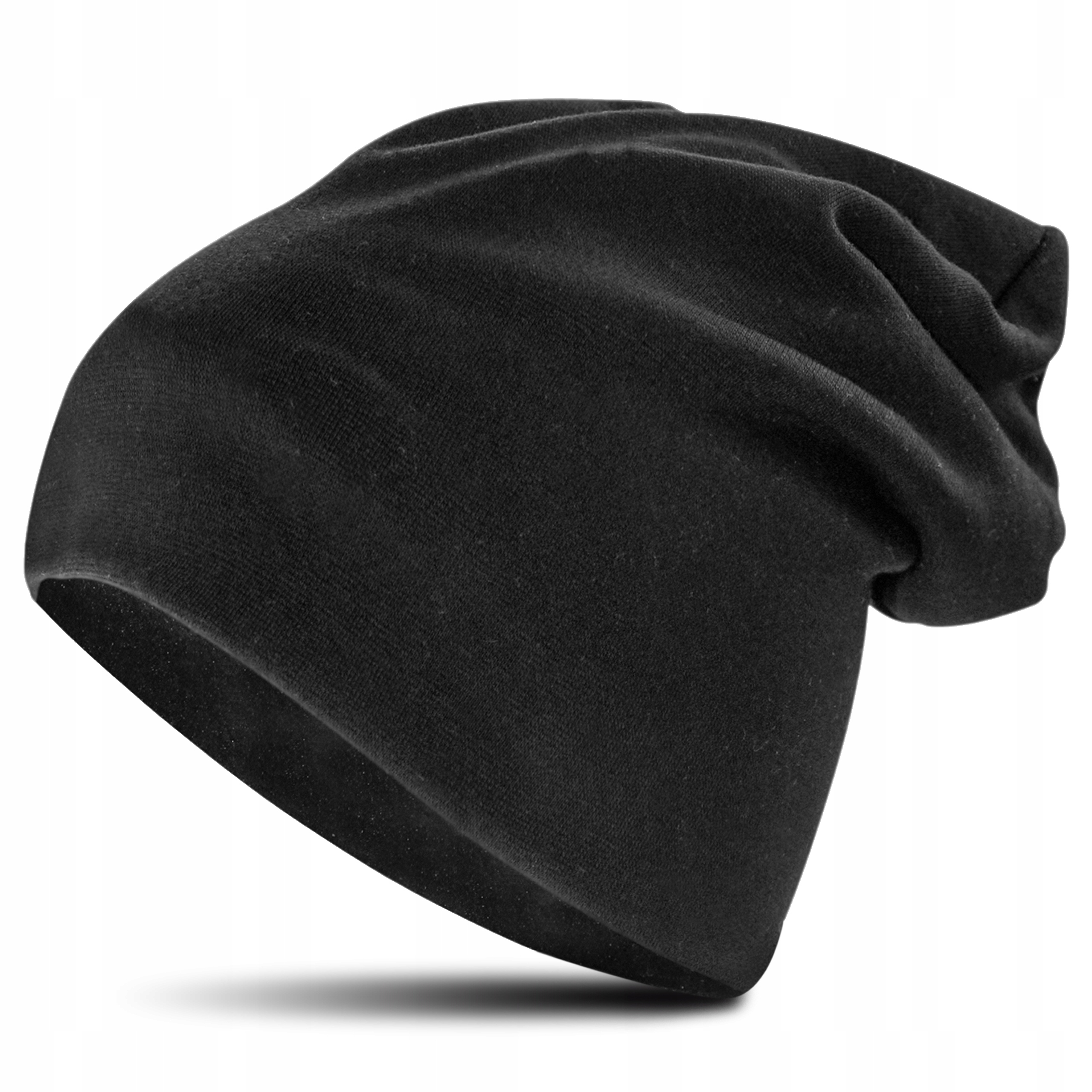 

Czapka Zimowa Jesienna z Polarem Beanie Ciepła