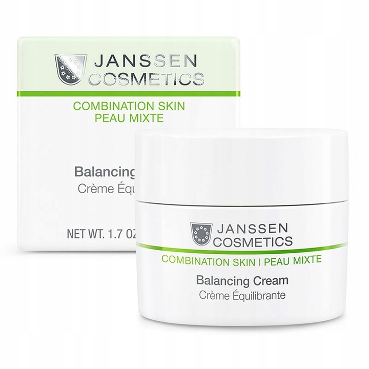 Janssen Balancing Krem Balansujący na Dzień Cera Mieszana 50ml