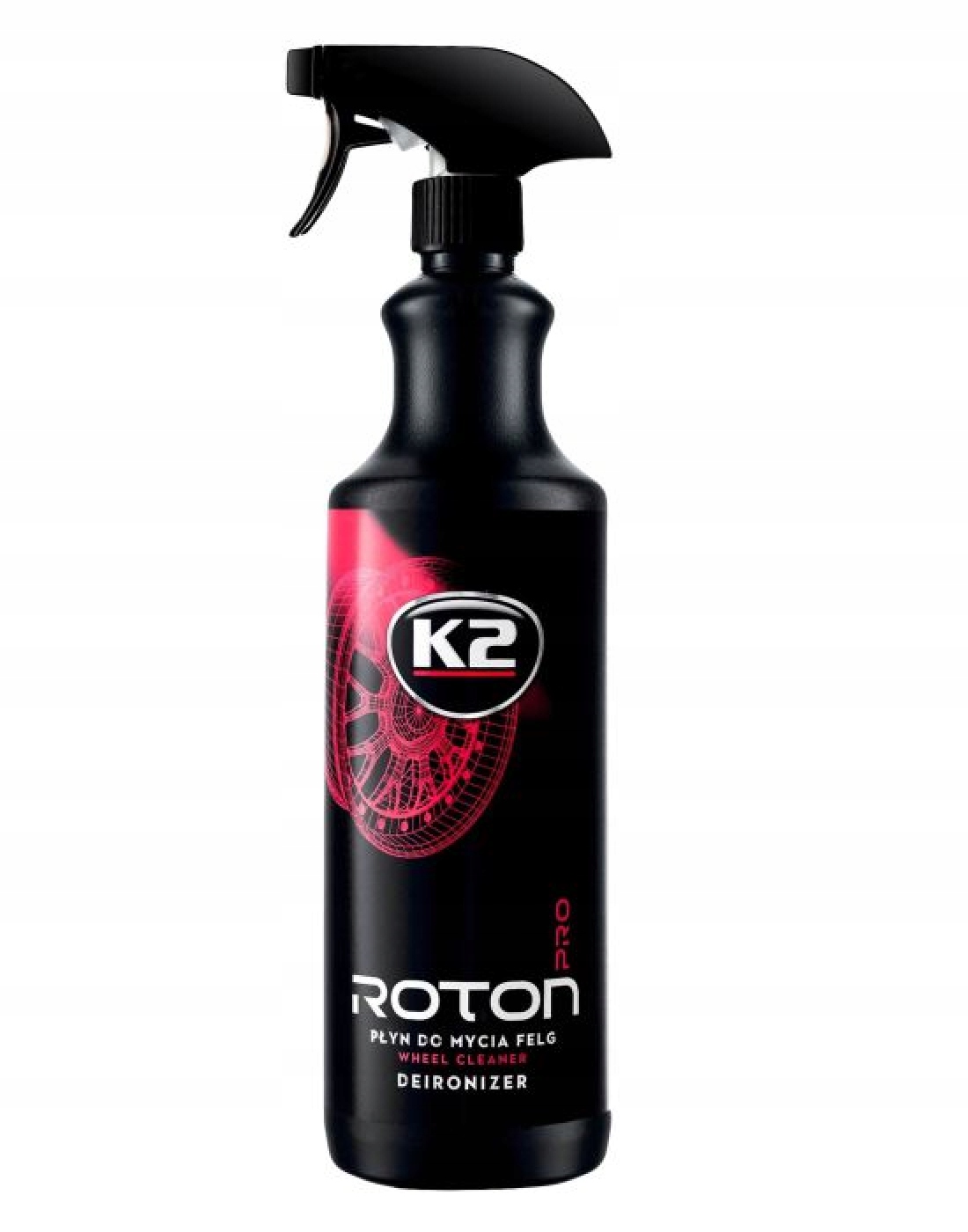 K2 Roton Pro 1L - Żelowy Środek Do Czyszczenia Felg I Lakieru Krwawa Felga