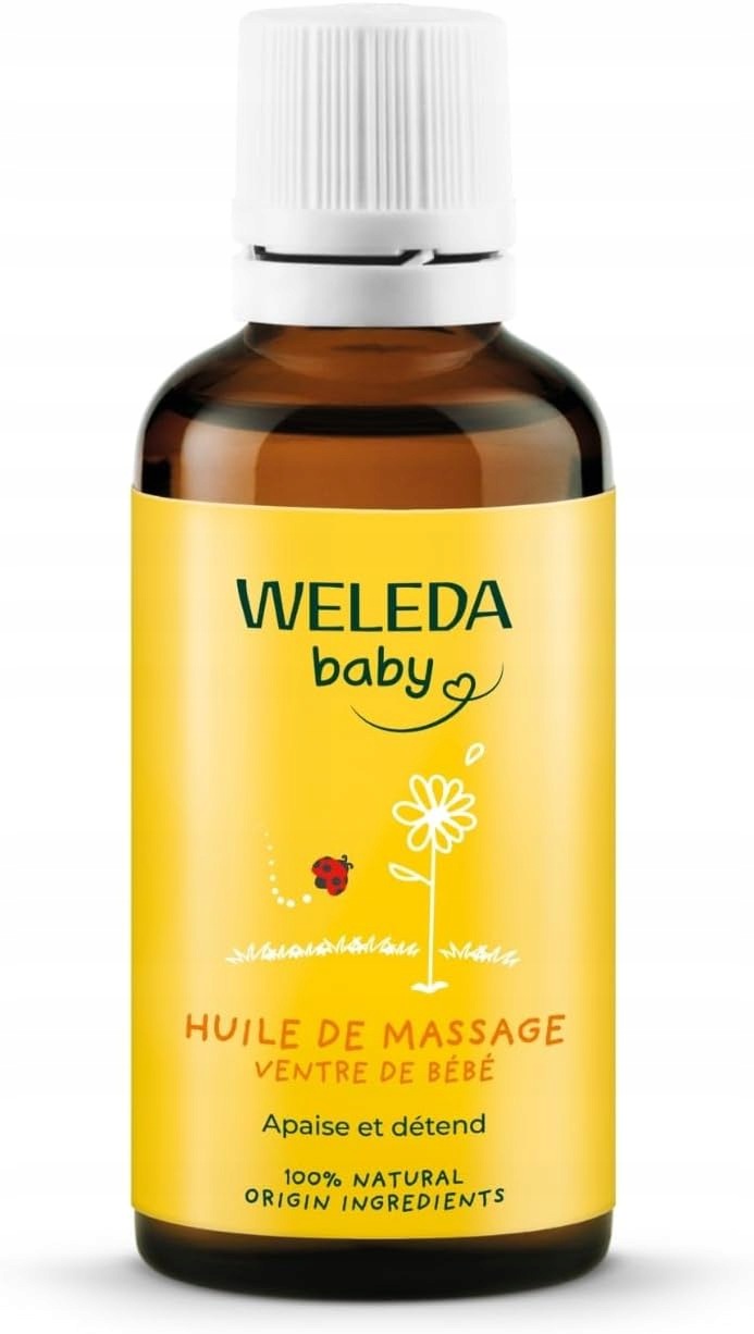 Weleda olej kolka břicho kojenců masáž 50 ml přírodní