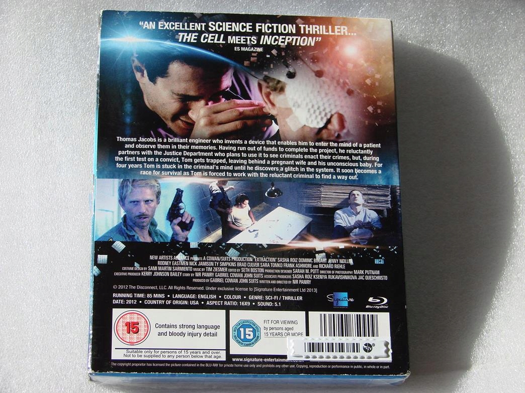 Extraction - W umyśle wroga Blu-Ray UK Nowa Gatunek science fiction