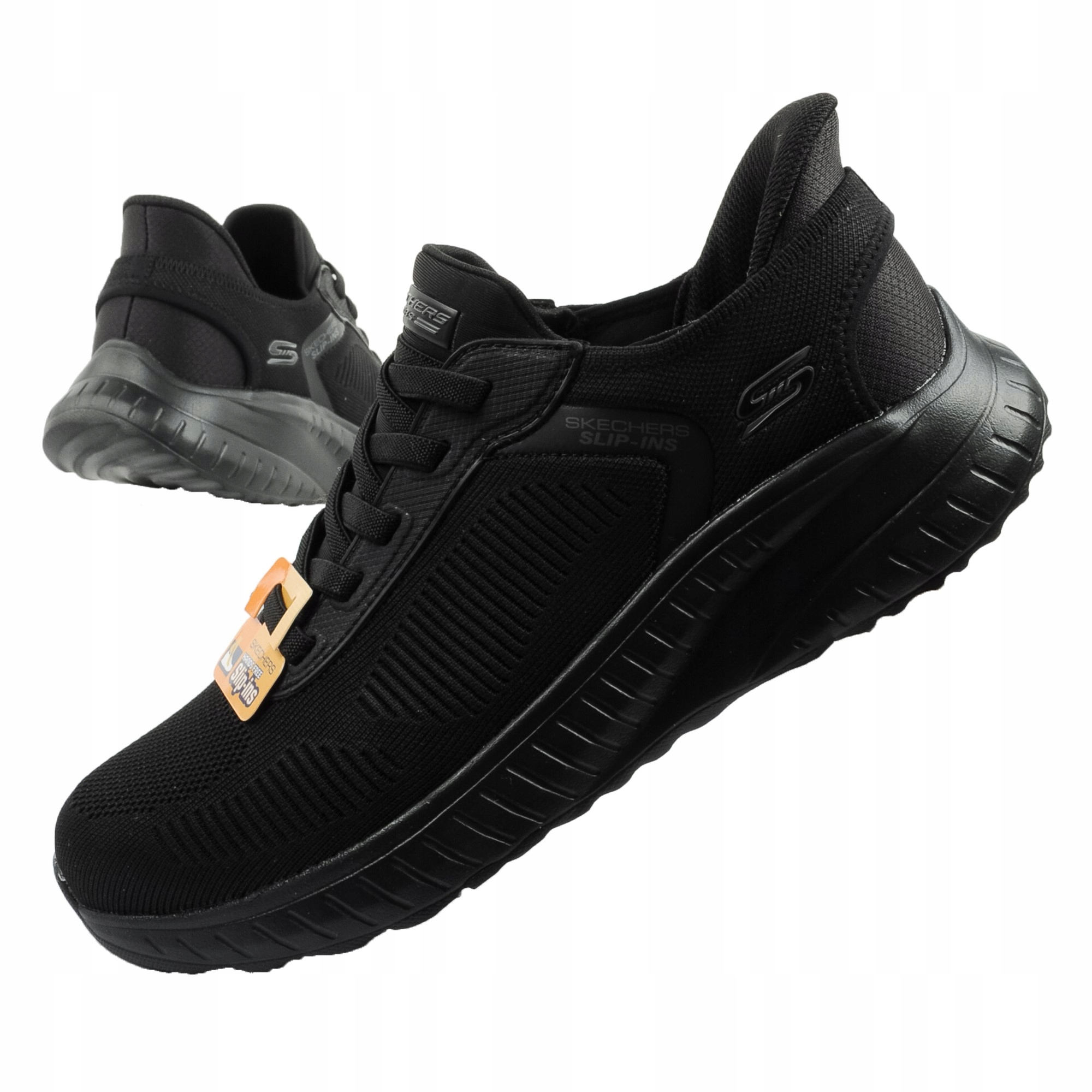Pánské sportovní boty Skechers Bobs Squad Chaos vel.43 Slip-ins černé