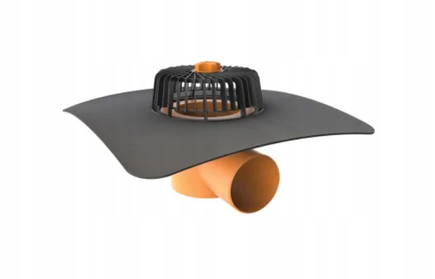 Wpust dachowy kątowy do Epdm Sa Flashing Topwet Tw 110