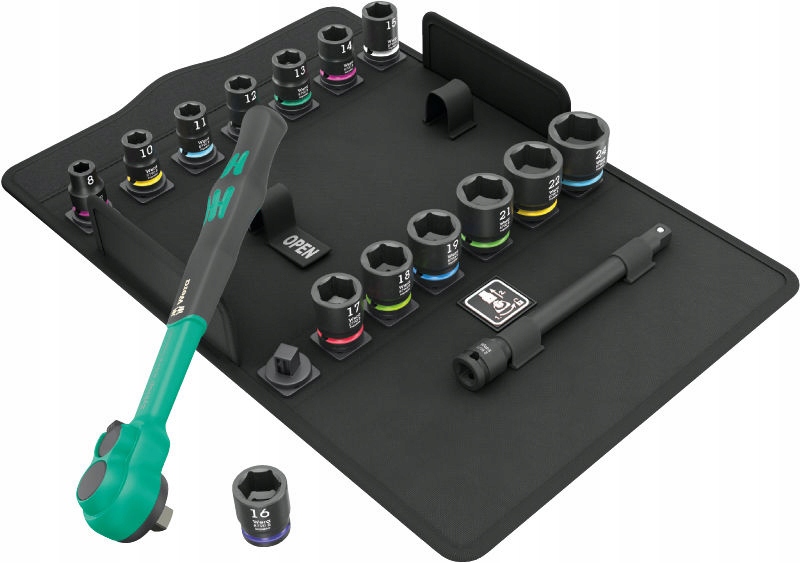 Hrkálka Zyklop Comfort 13 3/8'' Metrická Sada 11 Prvkov Nástroj