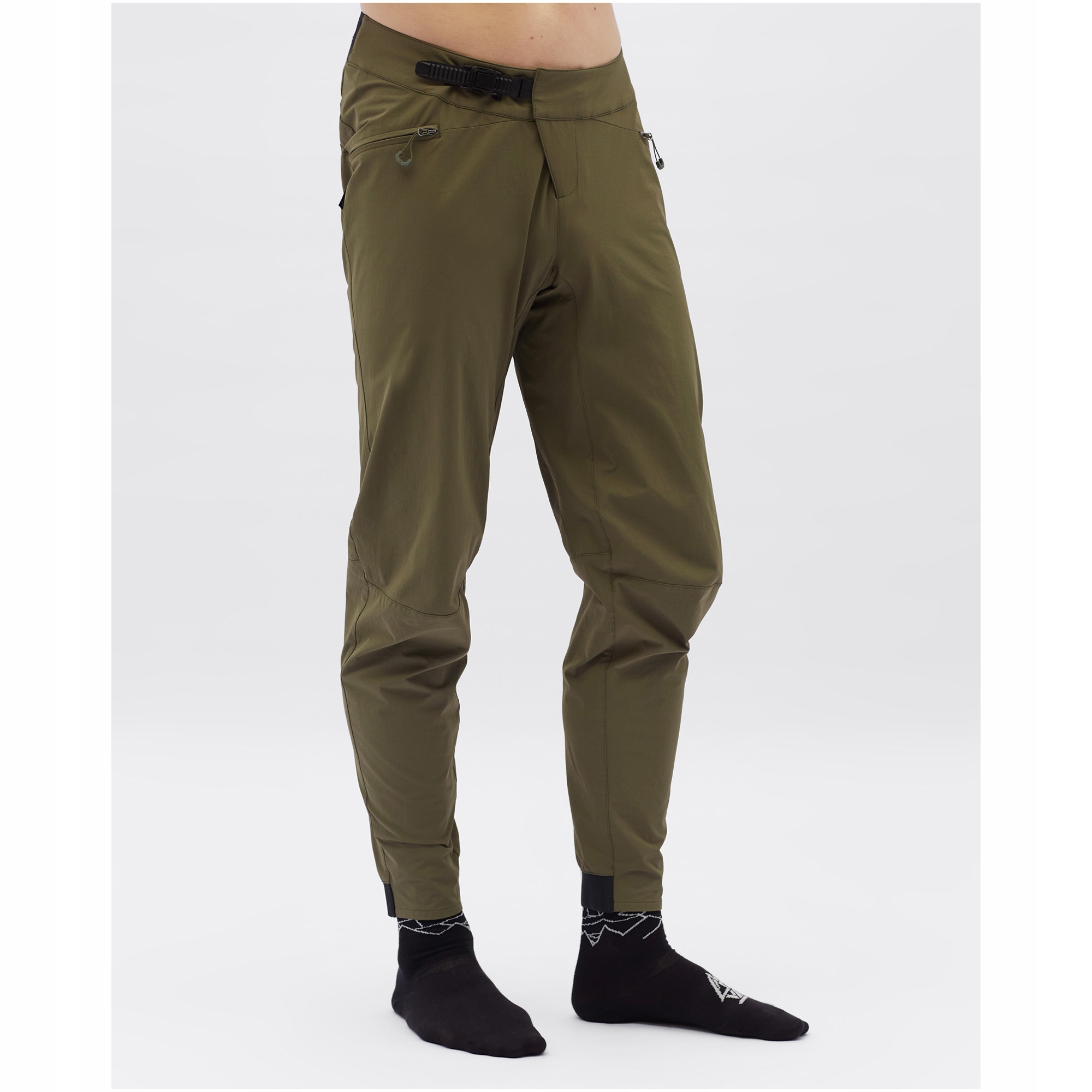 Spodnie rowerowe męskie enduro Silvini Rodano khaki MP1919 r. XL