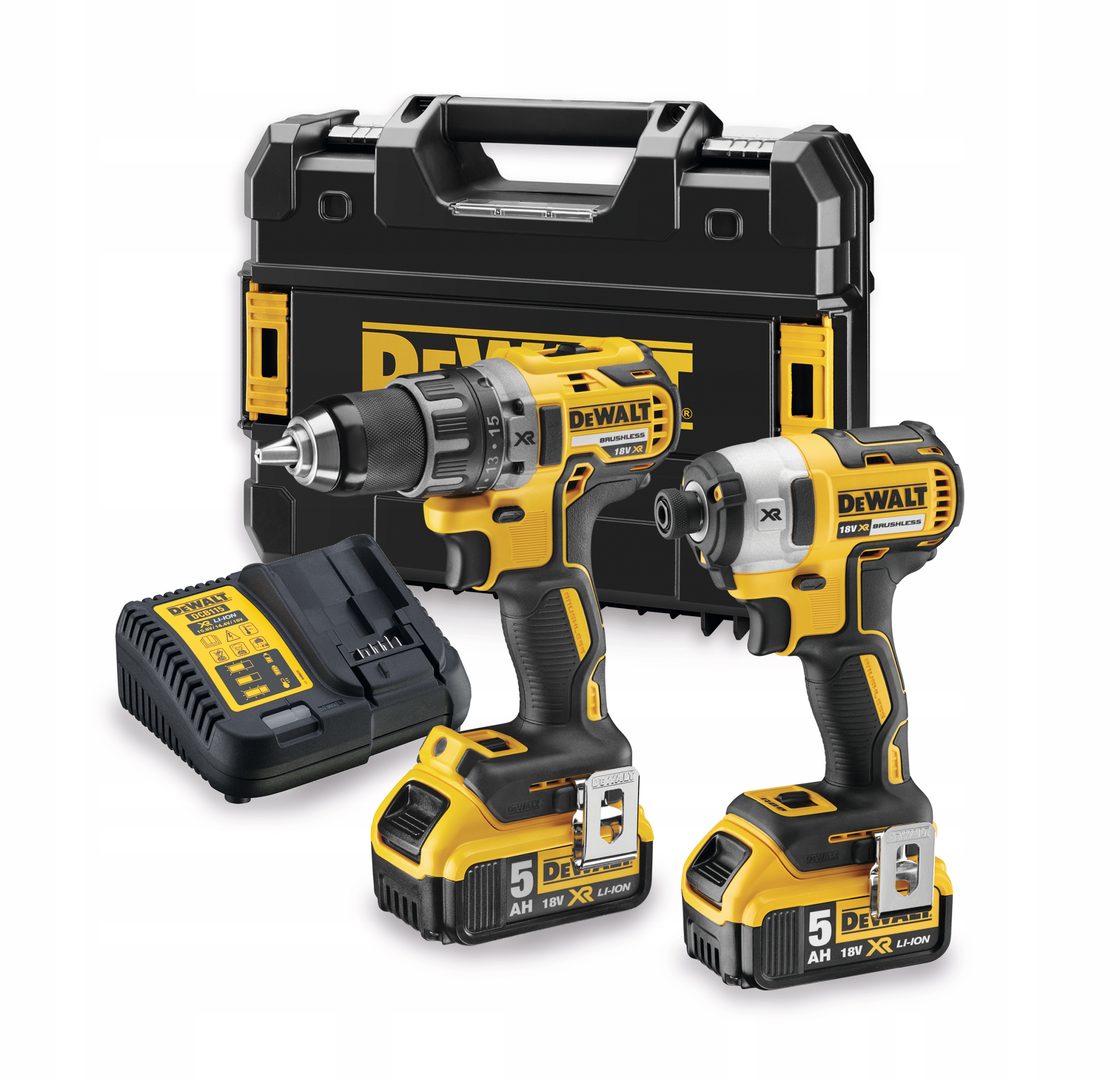 

Dewalt Zestaw DCD791+DCF887 2X5AH 18V DCK268P2T