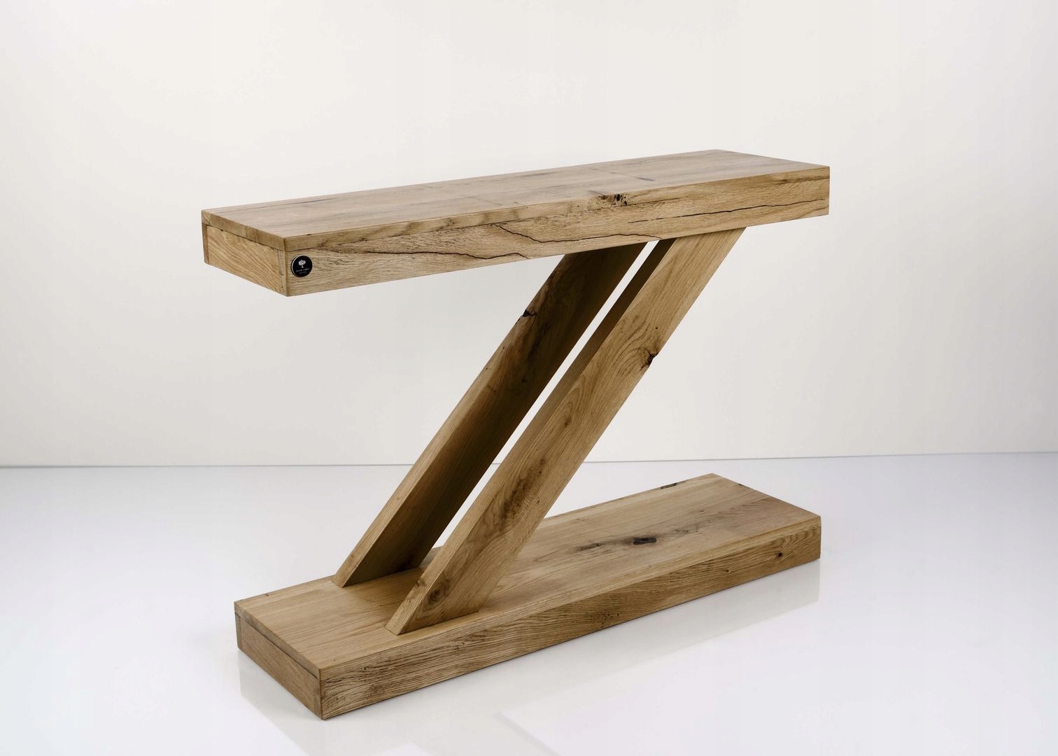 KONSOLA Dębowa Loft DREWNO LITE 90 cm SKD-213 Marka Emra Wood