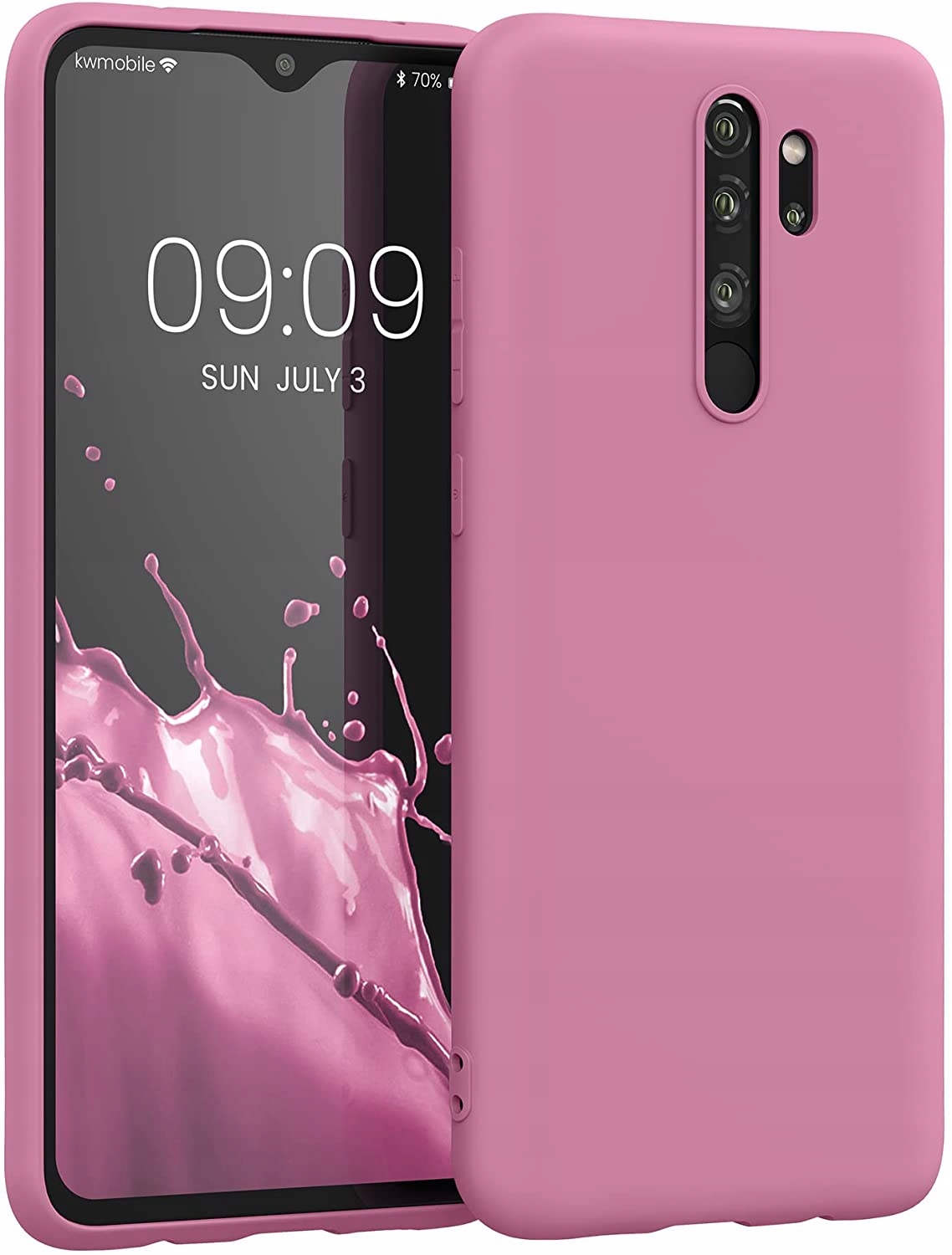 

Etui Matowe Slim do Xiaomi Redmi Note 8 Pro +szkło