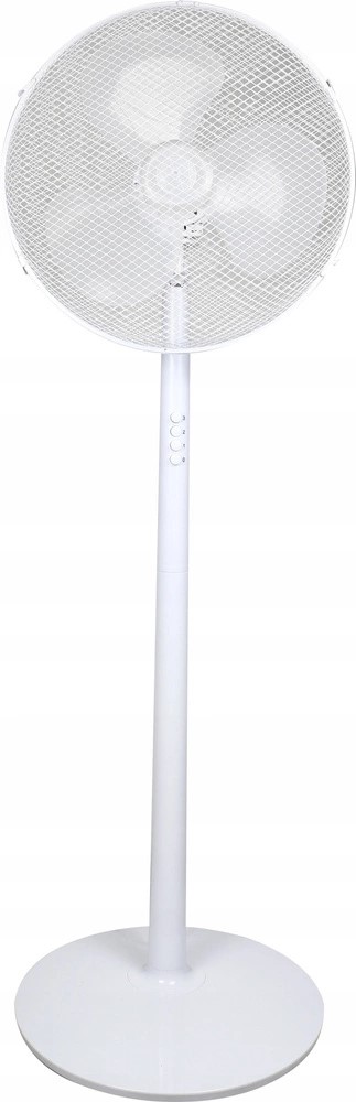 Podlahový ventilátor Descon Stojanový ventilátor 16'' 40W biely