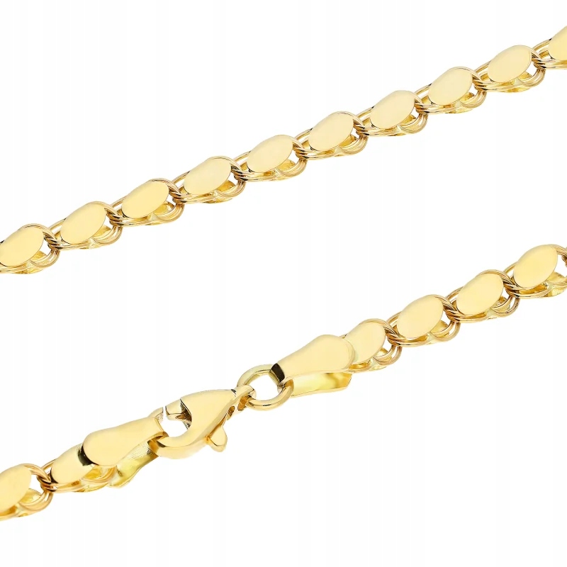 Zlatý 585 dámský náhrdelník s elementární vazbou a slzičkou, trvalý jako dárek