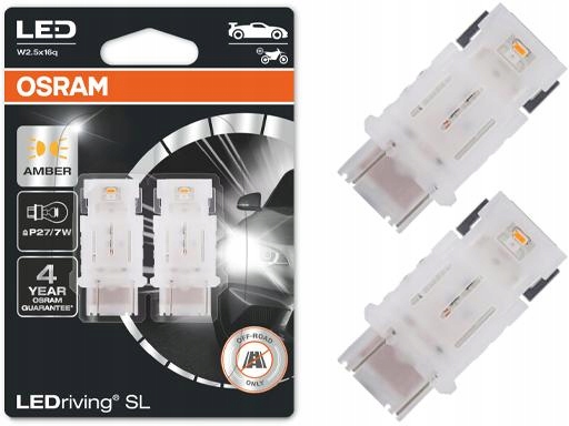 

Osram Ledriving Żarówki P27/7W Żółte 12V