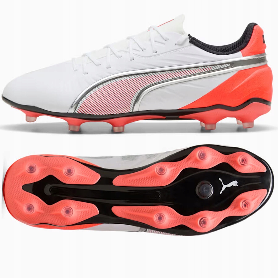 Puma King Match Fg/ag (42,5) Pánské lankové boty, bílé