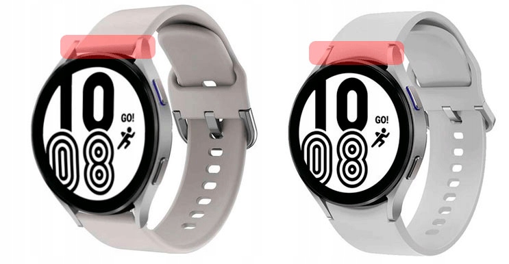 PASEK GUMOWY OPASKA DO SMARTWATCH ZEGAREK 18 mm Kolor biały