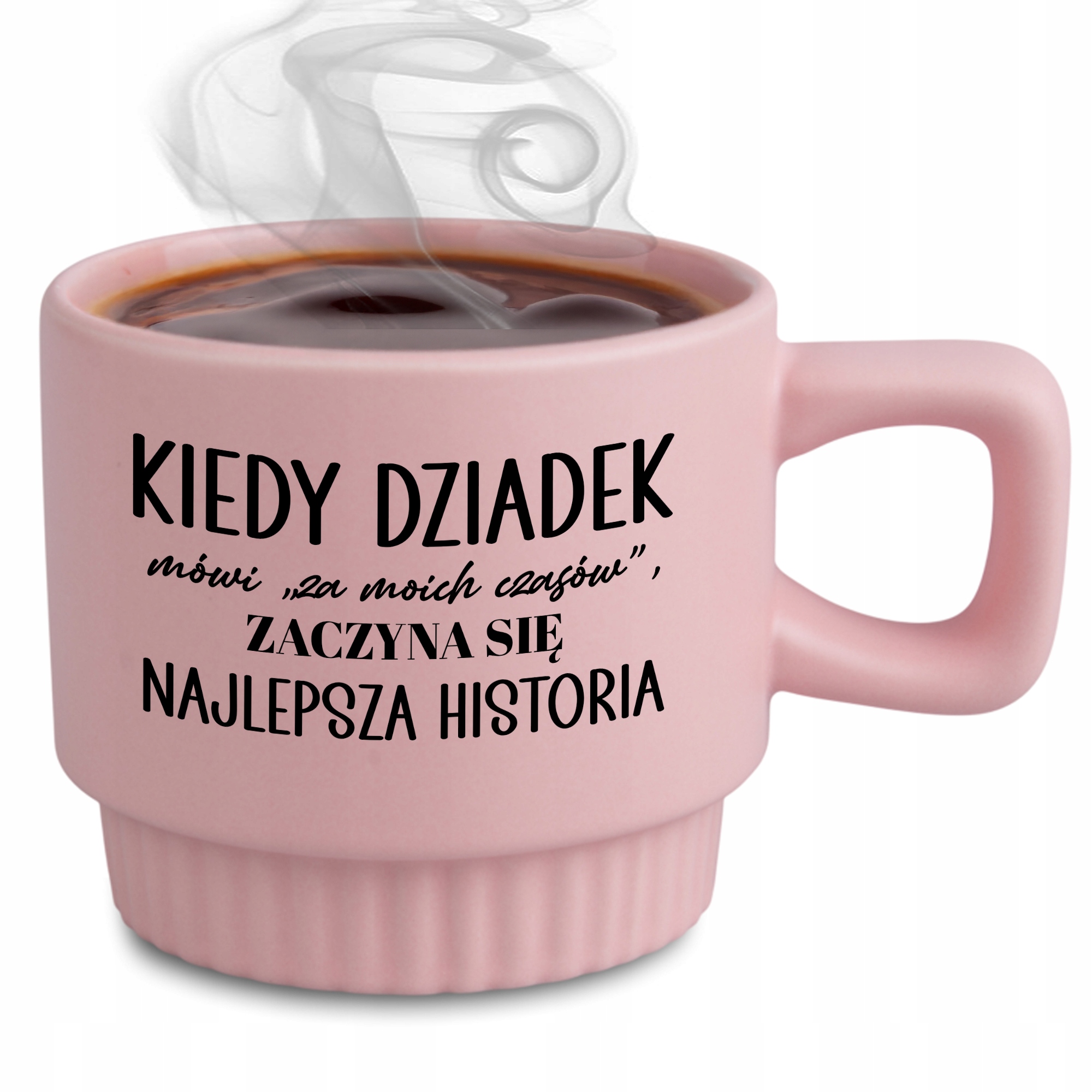 Rýhovaný Hrnek Elegantní Dárek Pro Dědečka Růží Za Mých Časů