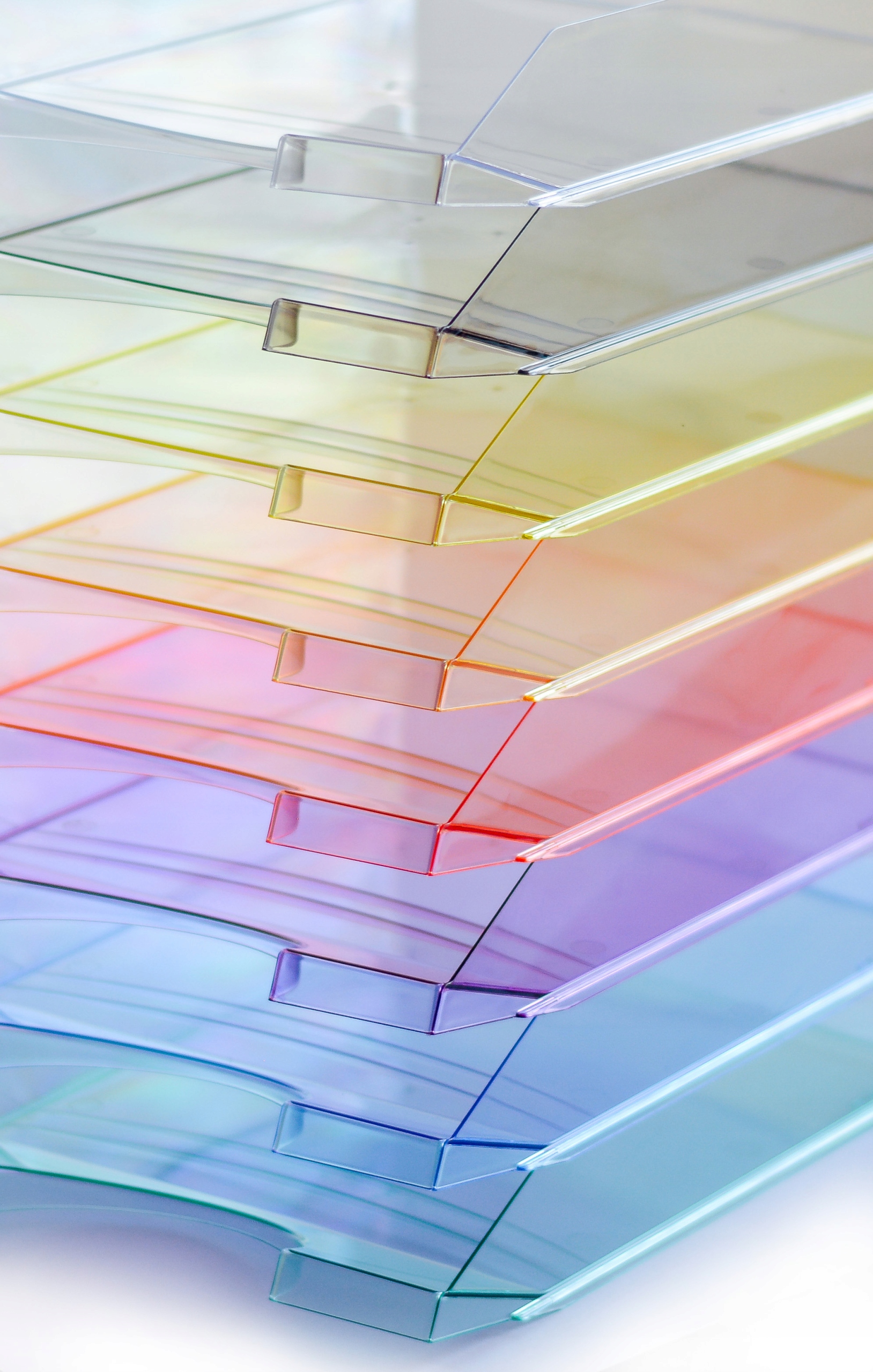 AD Class Półka na Dokumenty, Szuflada A4 błękitna Marka AD Class