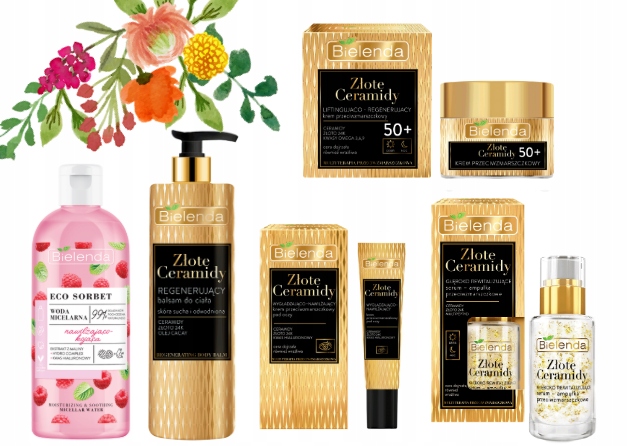 Bielenda Złote ceramidy Zestaw Box Dzień Kobiet 50+