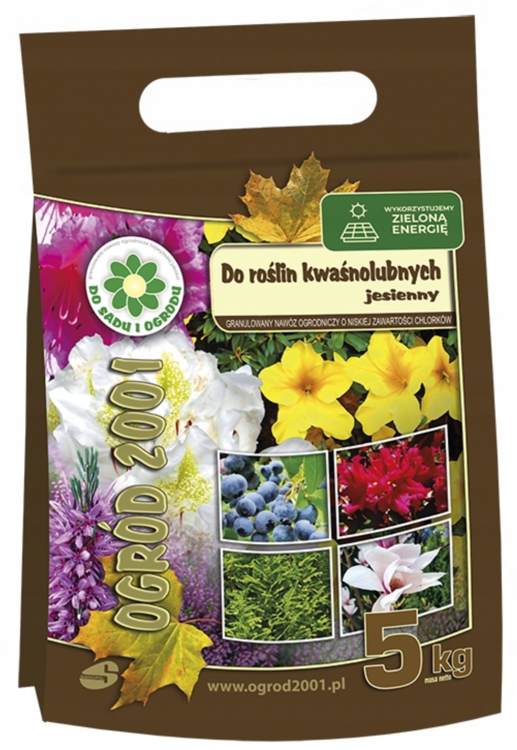 NAWÓZ JESIENNY DO KWAŚNOLUBNYCH S 5kg BORÓWEK WRZOSÓW ROŚLIN KWAŚNOLUBNE Rodzaj nawozu wieloskładnikowy