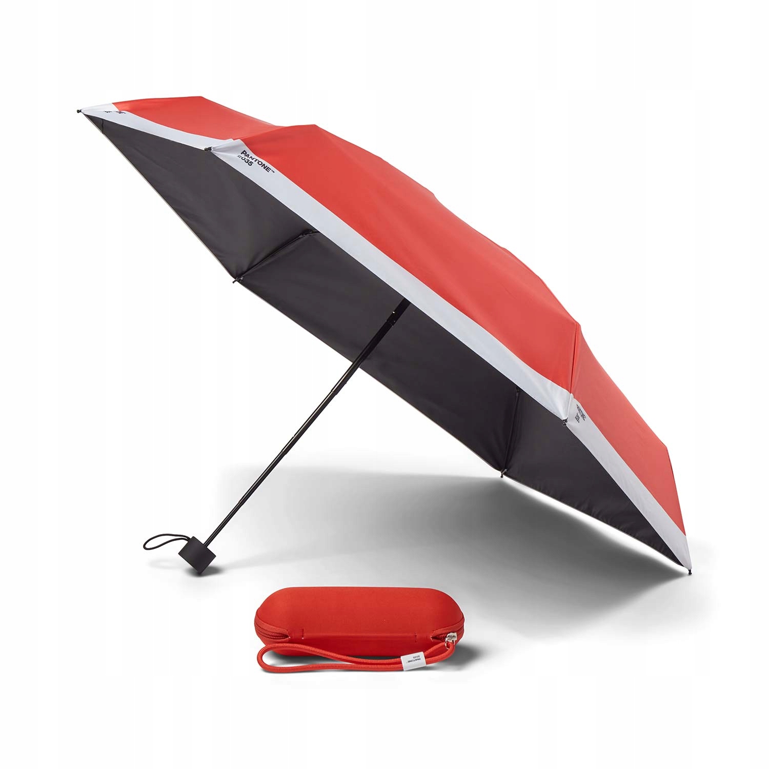 

Składany parasol Pantone czerwony + futerał