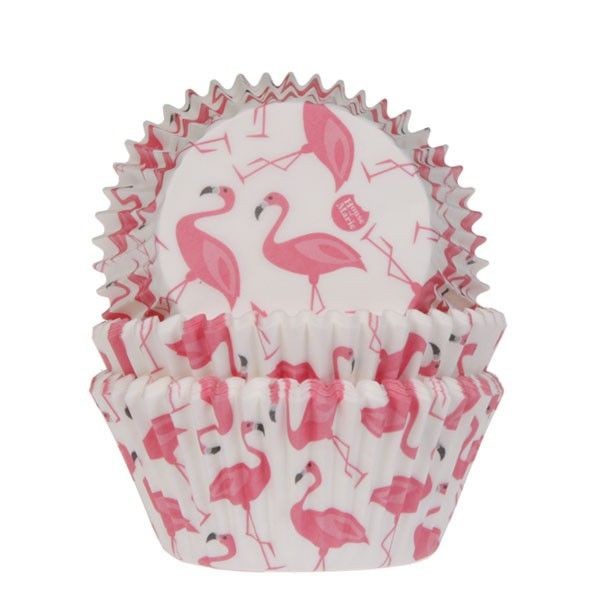 

Papilotki HoM 50 szt Flamingi