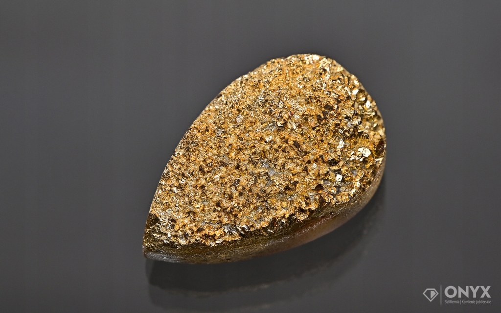 Drůza zlatá slza 25x15,5 mm