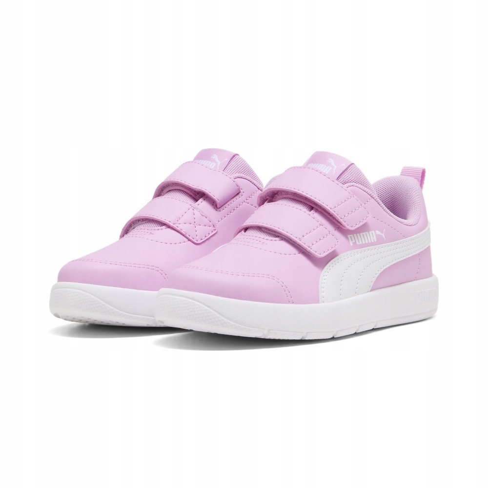 Buty dziewczęce sportowe Puma Courtflex V3 V Ps 39764221 różowe lekkie 33