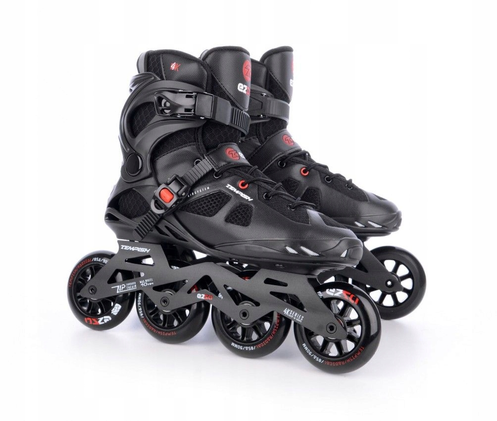Kolečkové Brusle Pro Fitness Tempish Ezza 90 mm Abec 9 85A 39