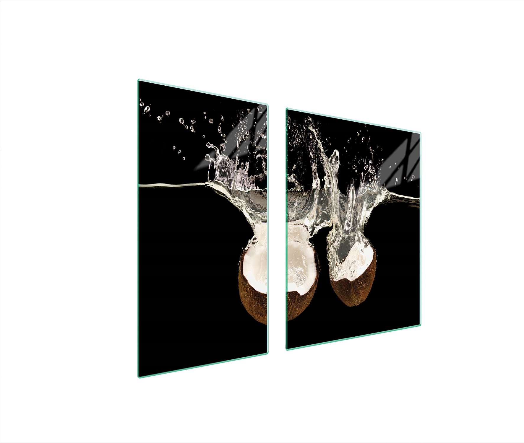 Ochranná Skleněná Deska Na Sporák 90x52 Kokos Tvrzené Sklo