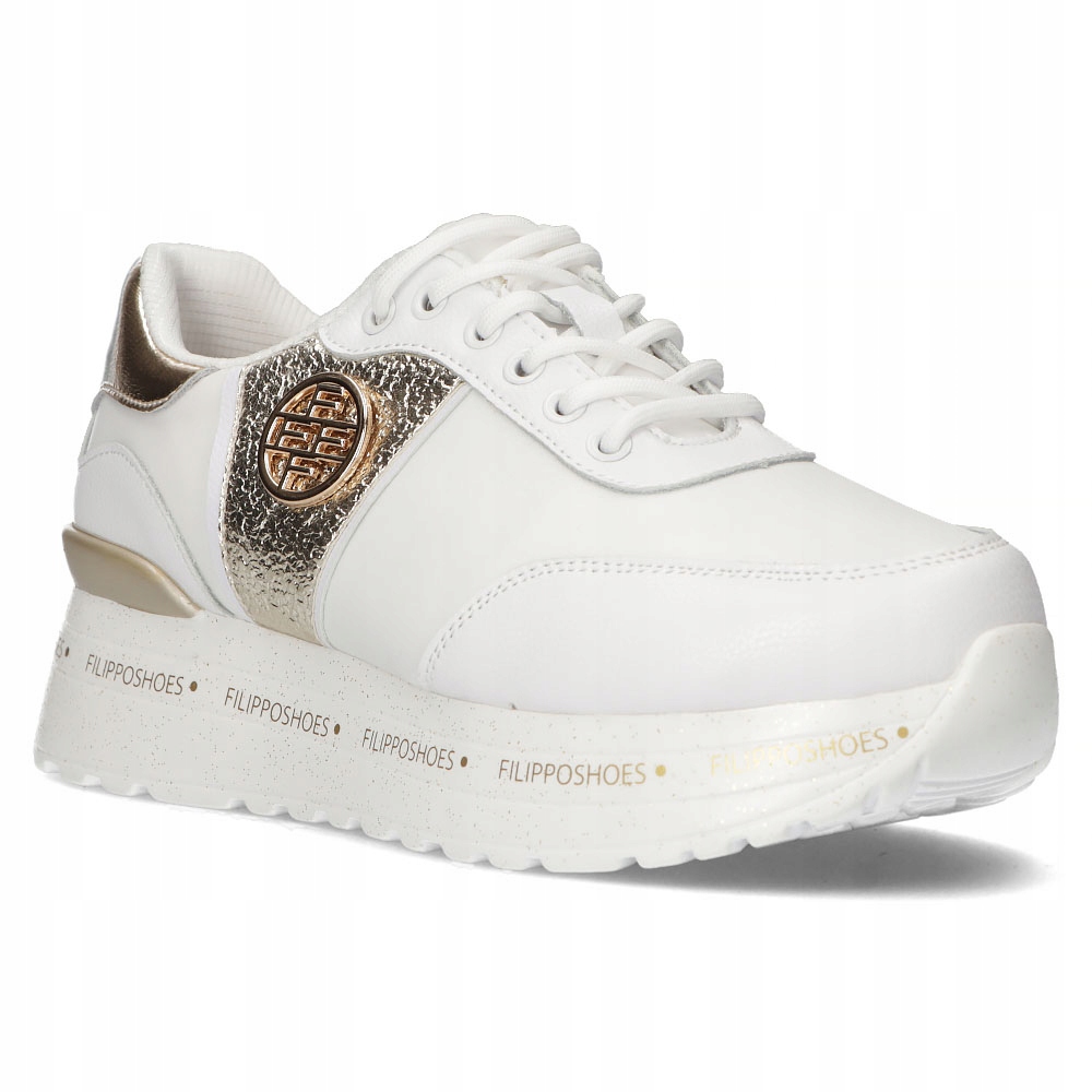 

Skórzane Sneakersy Filippo DP3688/22 Wh Go r.38