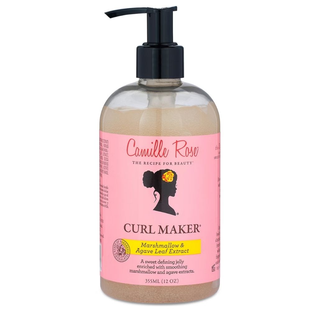 Gel Zvýrazňující Loki a Vlny Camille Rose Curl Maker Zvýrazňuje kroucení 355 ml