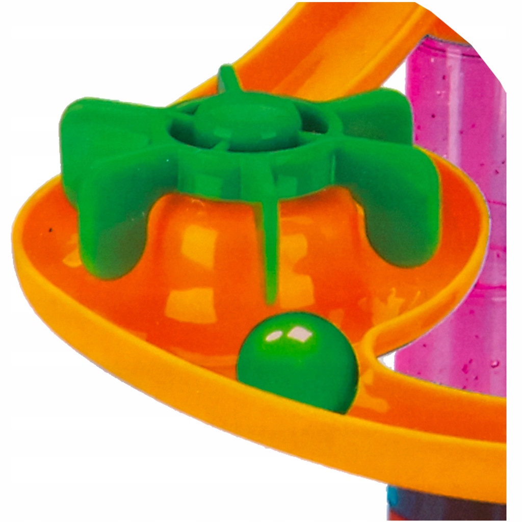 Duży TOR KULKOWY 109 ELEMENTÓW KULODROM KULKI Marka QULKI