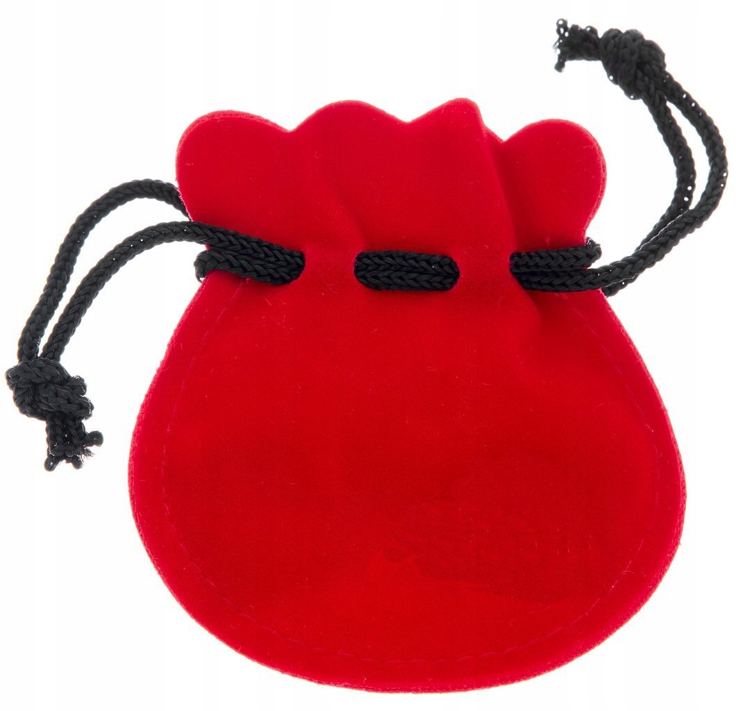 

Pudełko woreczek ściągany 60x65 mm kolor czerwony