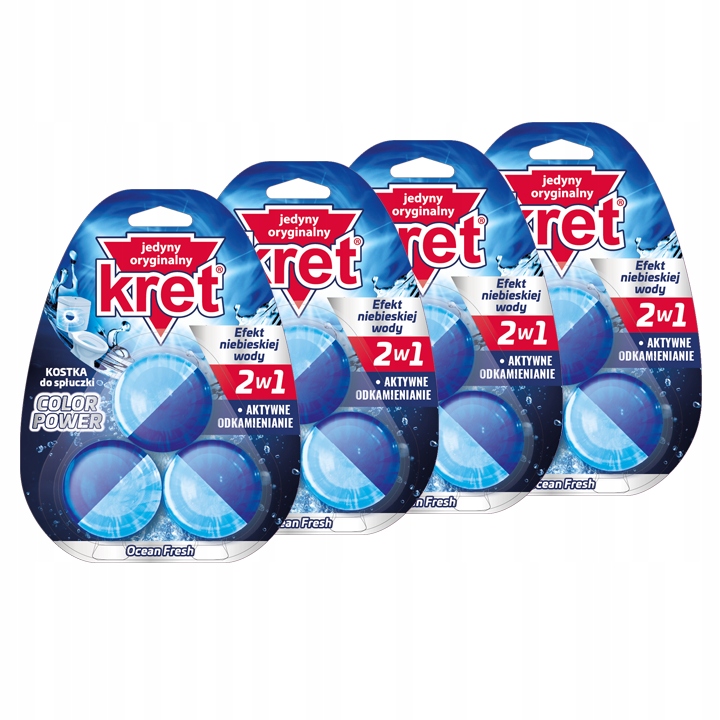 

Kret Kostka do Spłuczki Ocean Fresh 50g x12