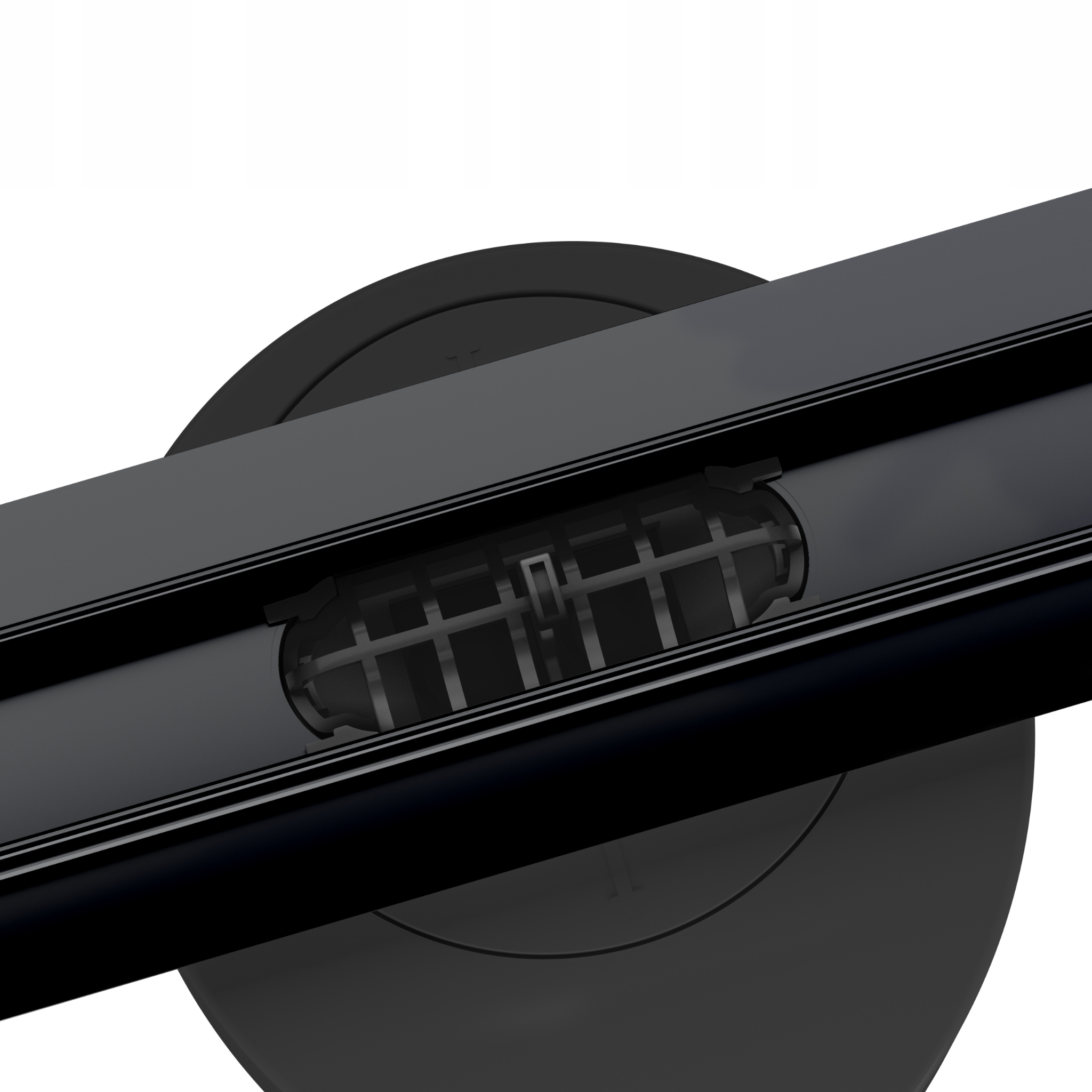 AQUAUNO ODPŁYW LINIOWY SLIM 70 cm CZARNY OBROTOWY WYSOKA PRZEPUSTOWOŚĆ 57mm Linia Basic Slim