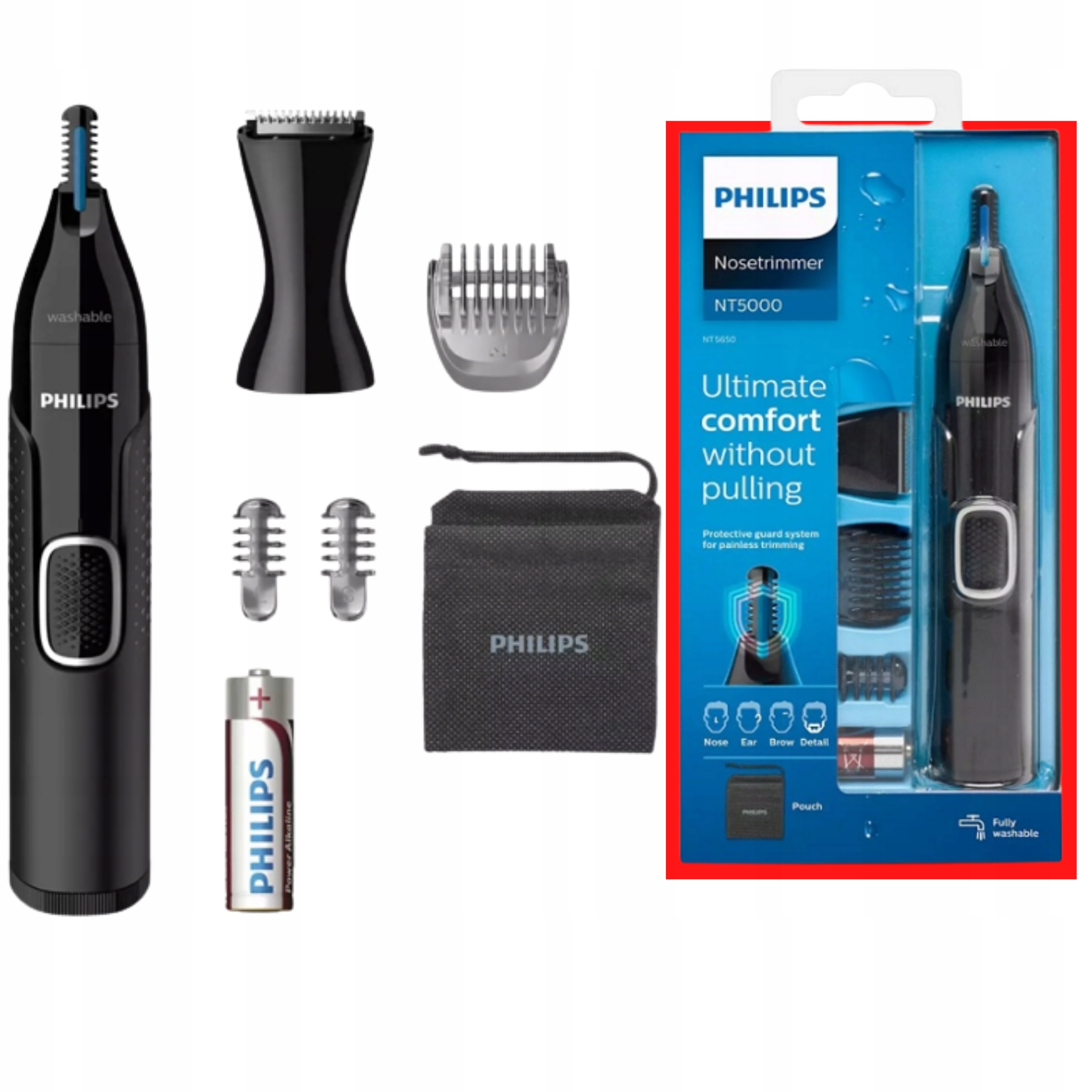

Trymer Do Uszu Brwi Nosa Philips Zarostu Etui