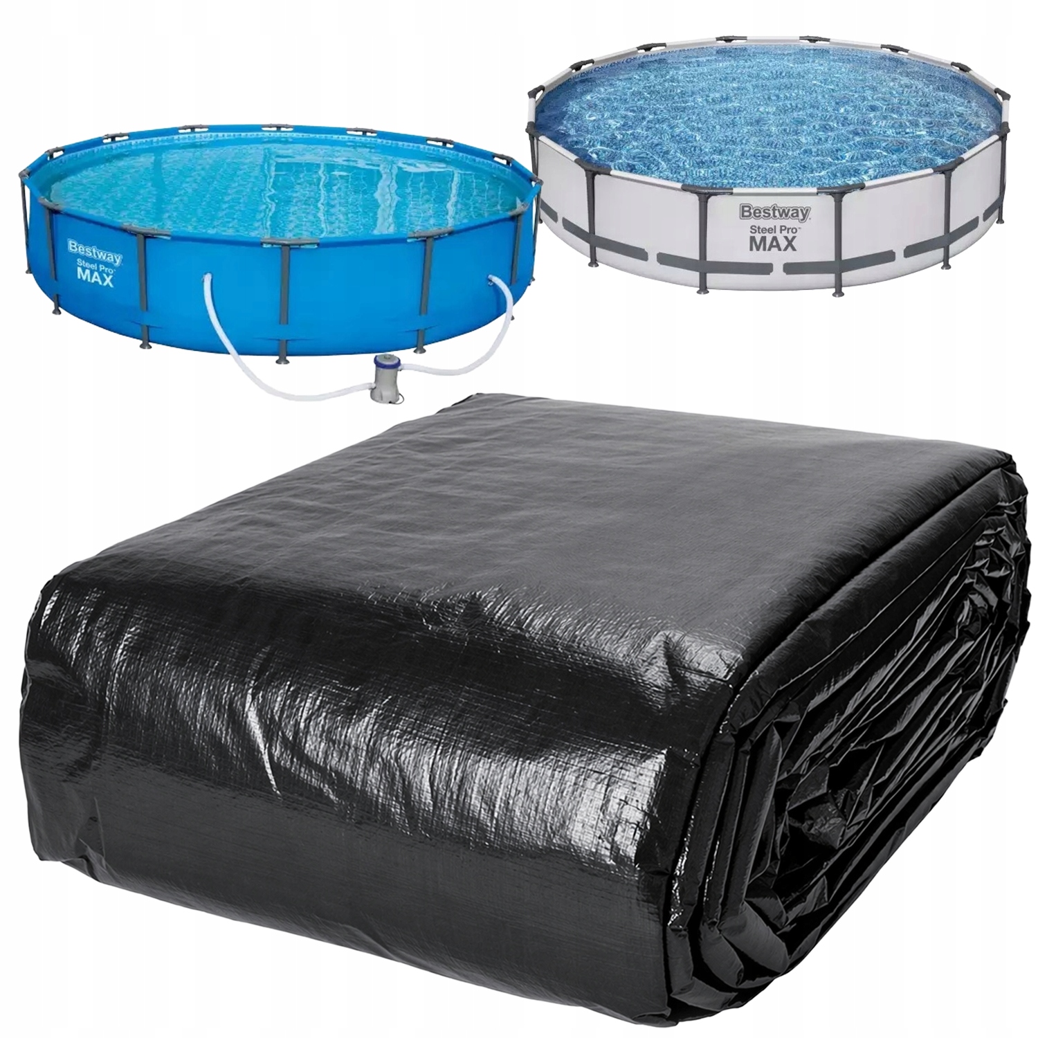 Plachta do bazénu, krycí kryt na bazén Bestway Steel Pro Max 427x84