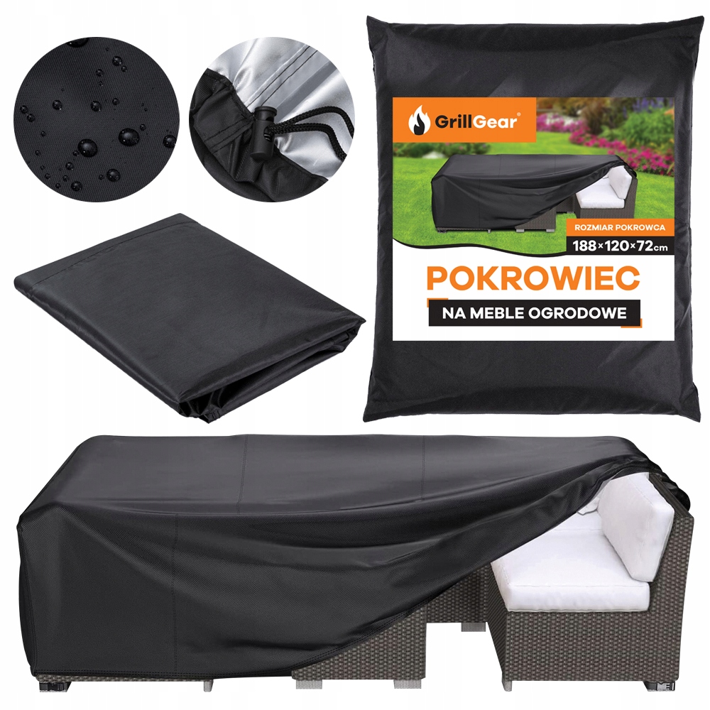 Pokrowiec GrillGear na meble na taras wodoodporny