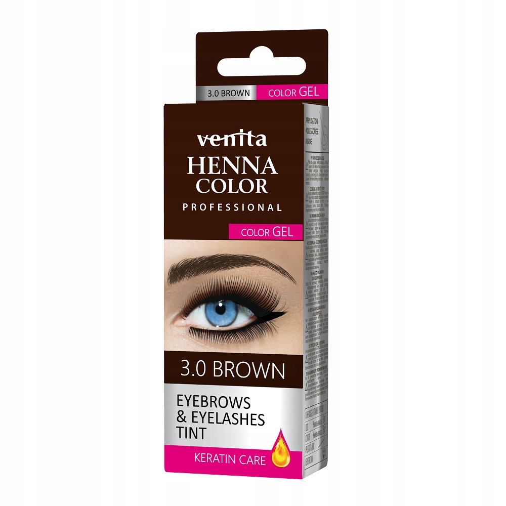 

Venita Henna Color żelowa farba do brwi rzęs 3