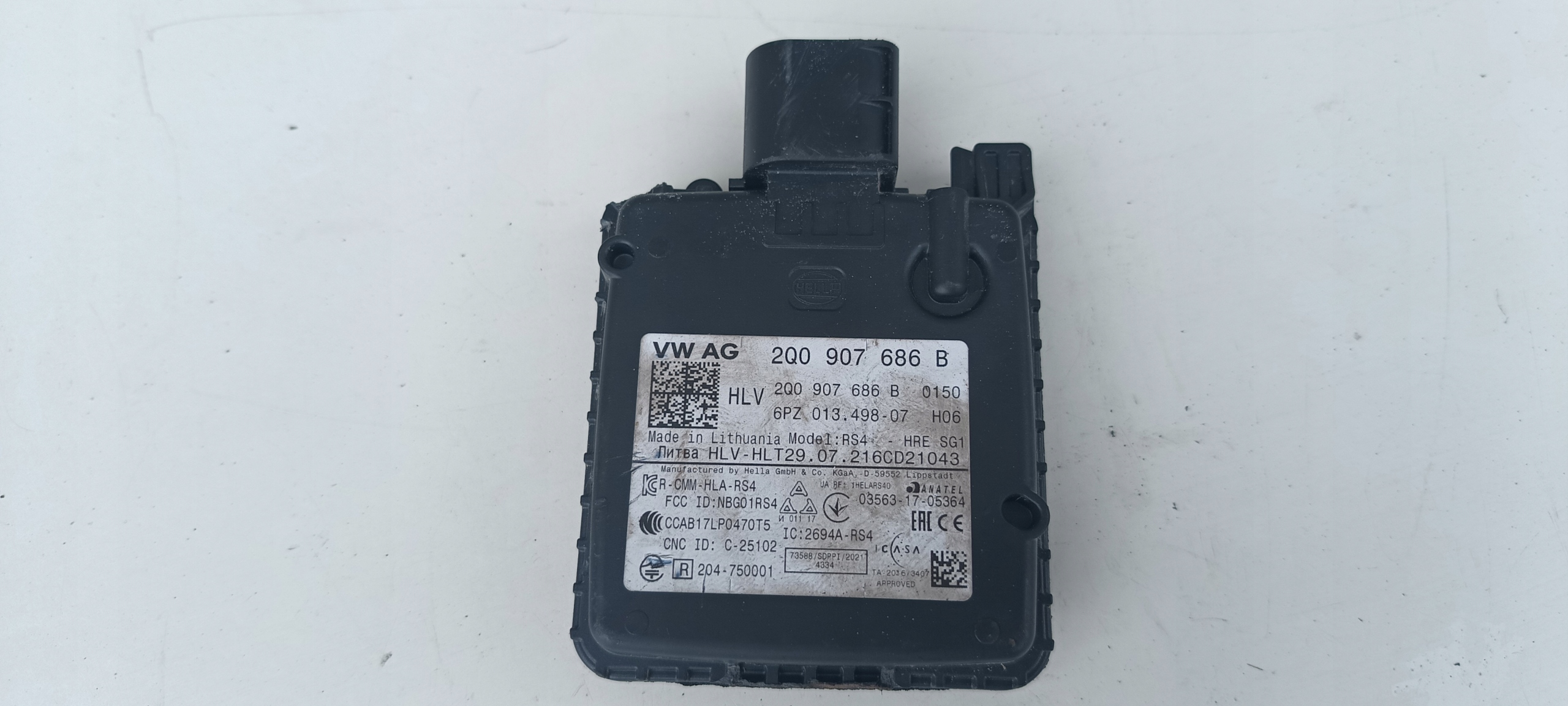 датчик скорости 2Q0907686B vw