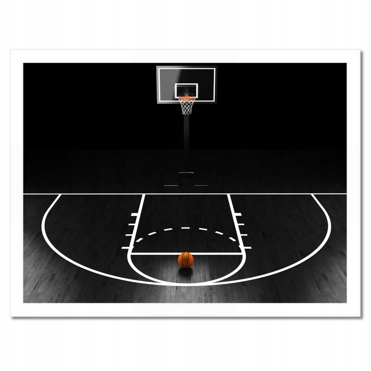 Plakáty v rámu 40x30 BasketBall Tabule Míč
