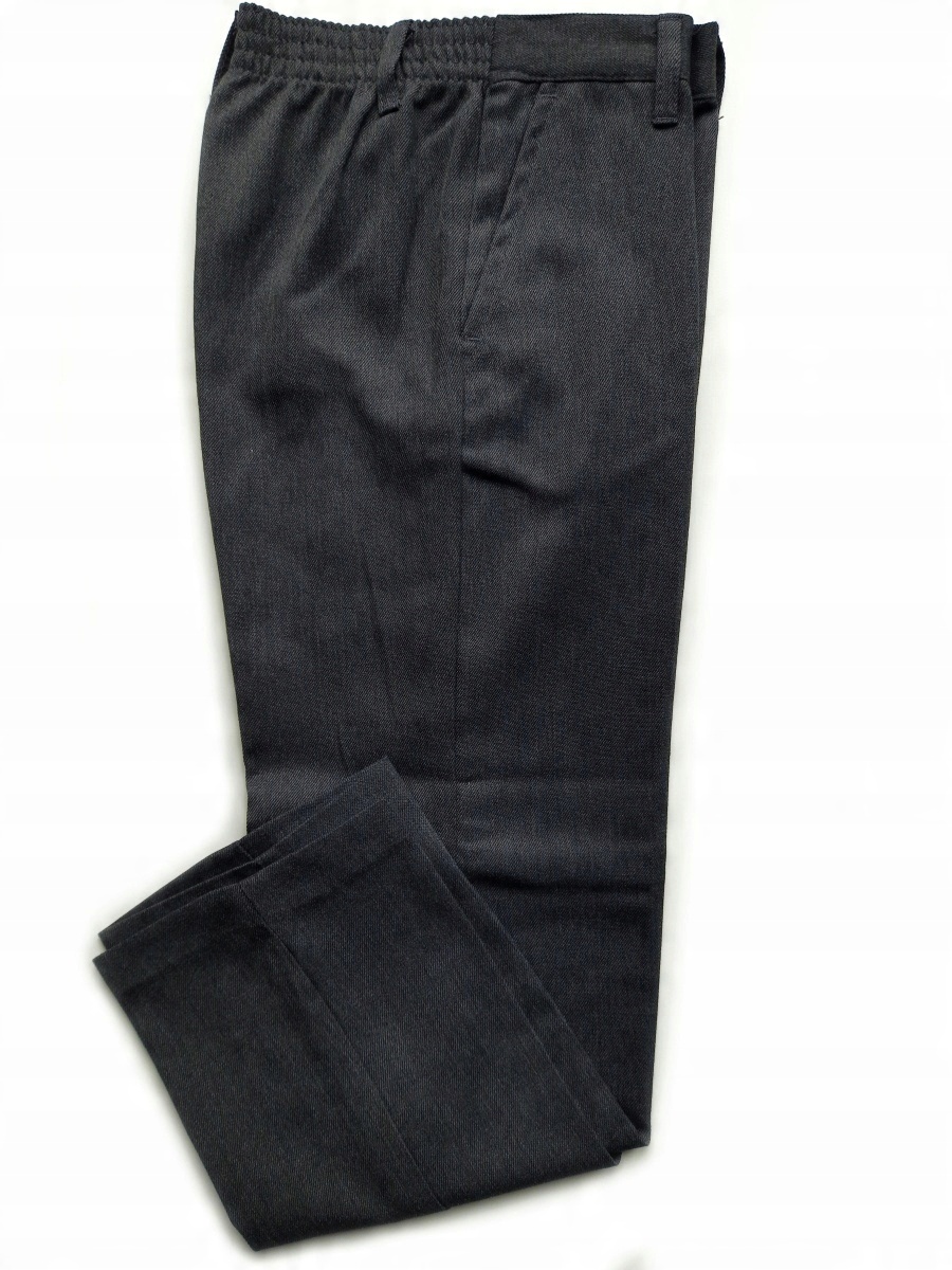 

George spodnie Garniturowe szare Plus Fit 116-122