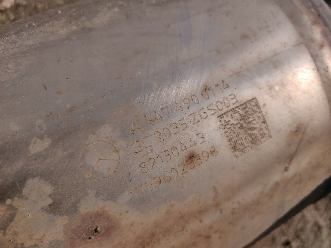 V класс VITO W447 катализатор фильтр FAP DPF 2.2CDI