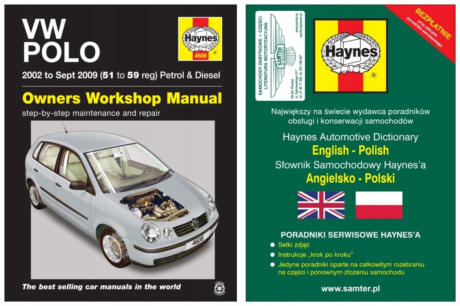 VW Polo (2002-2009) руководство по ремонту Haynes
