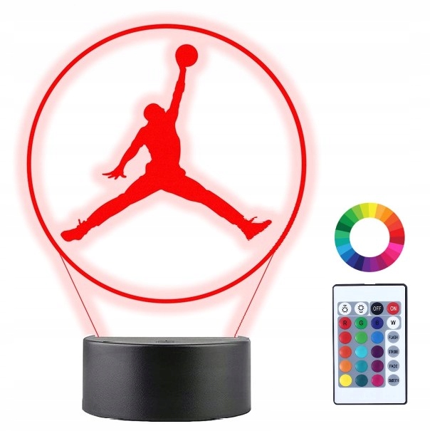 

Lampka na biurko Jordan Nba Led Plexido