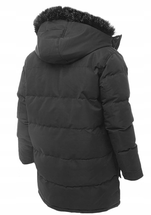 CIEPŁA KURTKA MĘSKA ZIMOWA PARKA OCIEPLANA PŁASZCZ PŁASZCZYK roz. M Model CIEPŁA KURTKA MĘSKA ZIMOWA PARKA