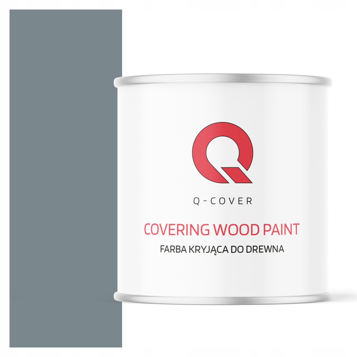 Barva Na Dřevo Kryjící Dveře Renovace RAL7000 Veverka Šedá Polomatná 2.5 L