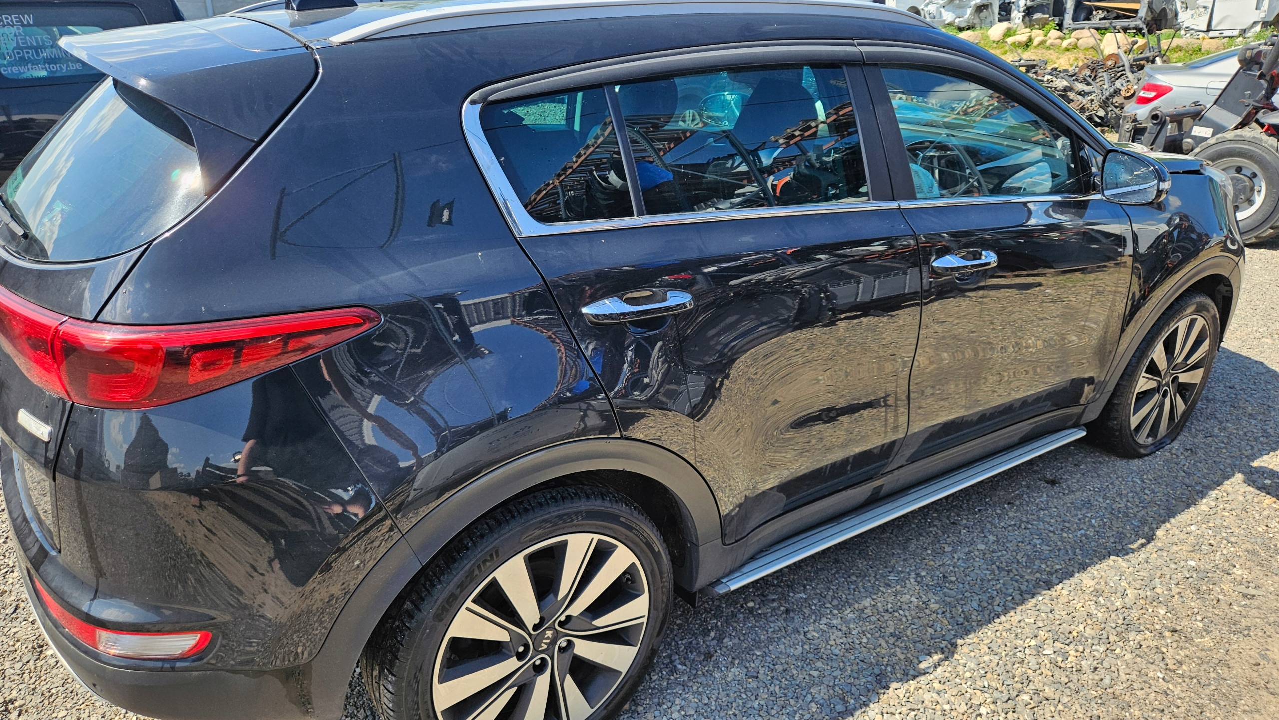 door right front KIA SPORTAGE IV colour 1K