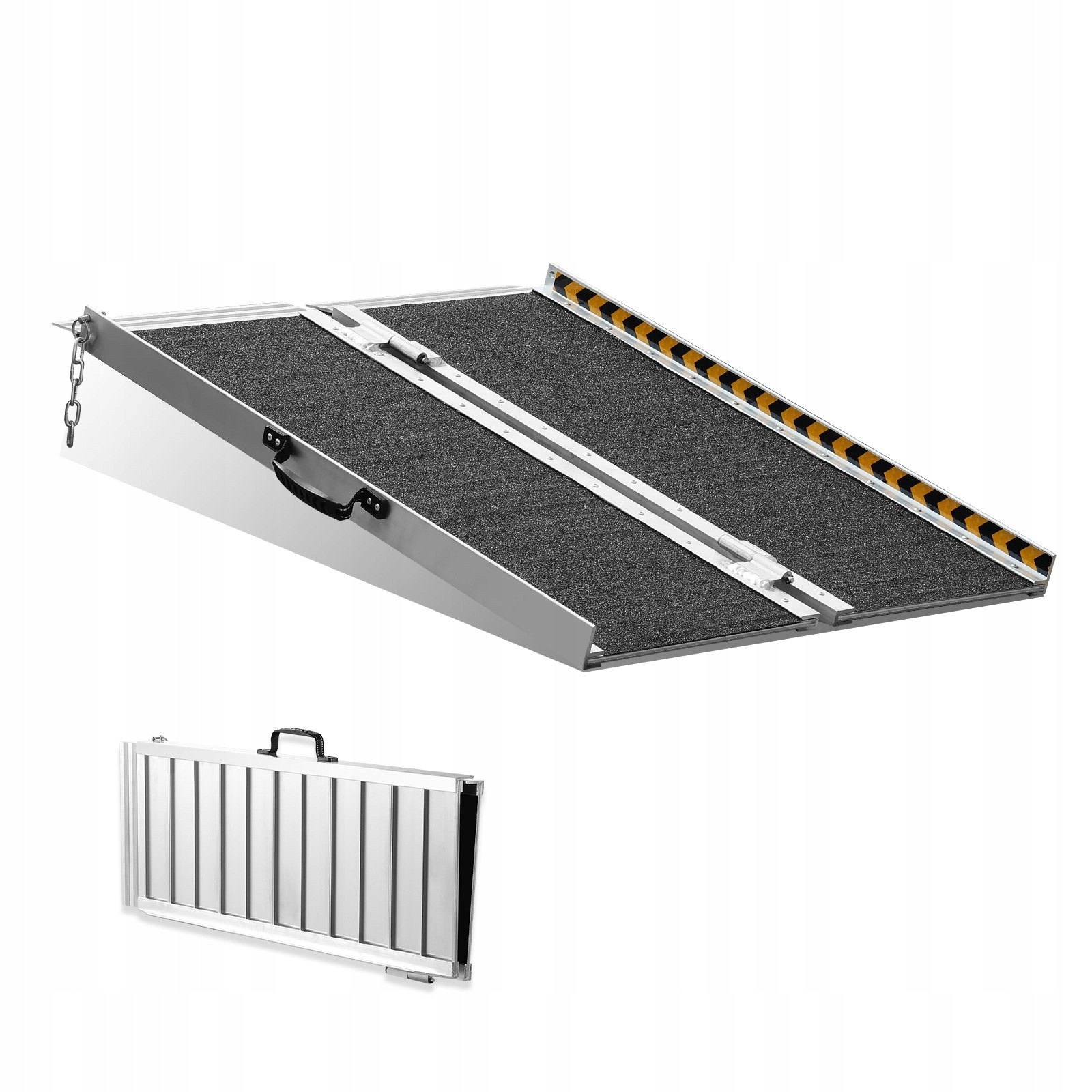 Skladacia hliníková príjazdová rampa 61 cm 363 kg pre kočík a schody