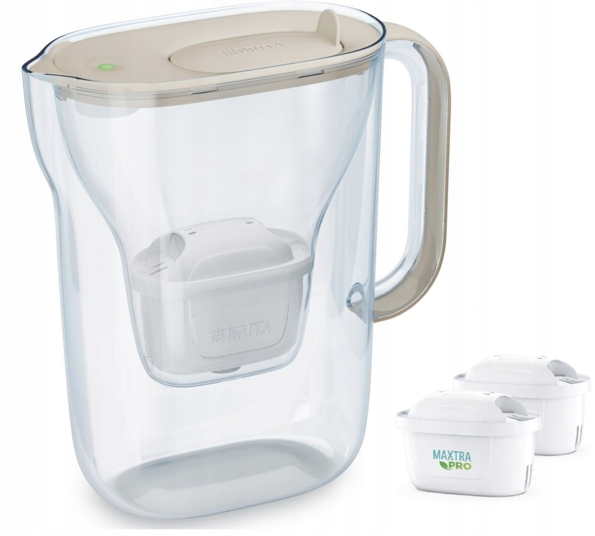 Brita Filtrační konvice Style Essential 2.4 l 2 náplně, písková