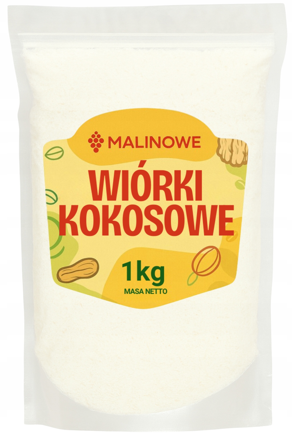 Кокосовая стружка 1 кг натуральный премиум качество