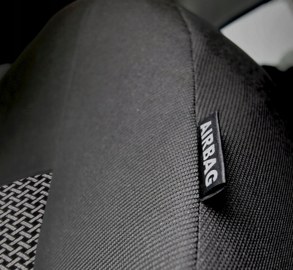 Pokrowce na fotele siedzenia samochodowe kolory przód + tył WZORY KOLORY Kolor obszycia szary